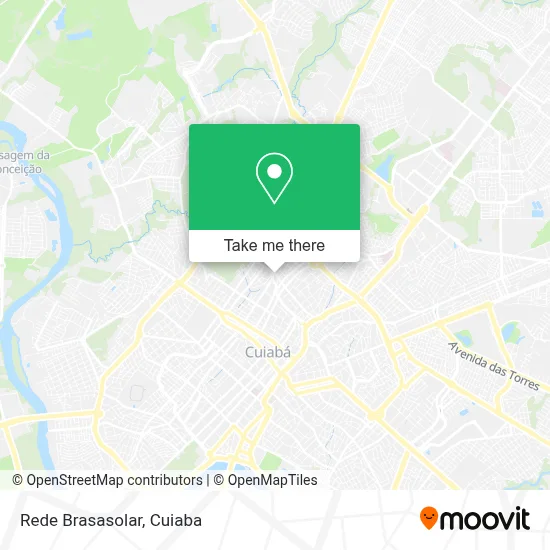 Rede Brasasolar map