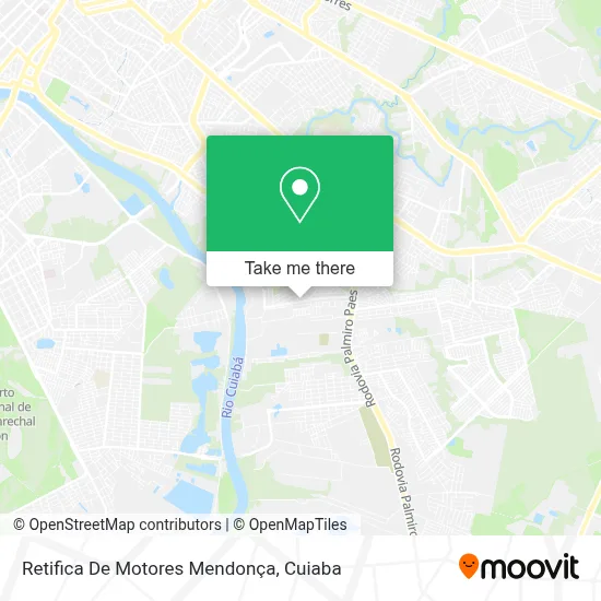 Retifica De Motores Mendonça map