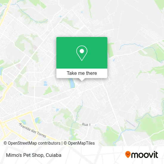 Mimo's Pet Shop map