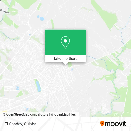 El Shaday map