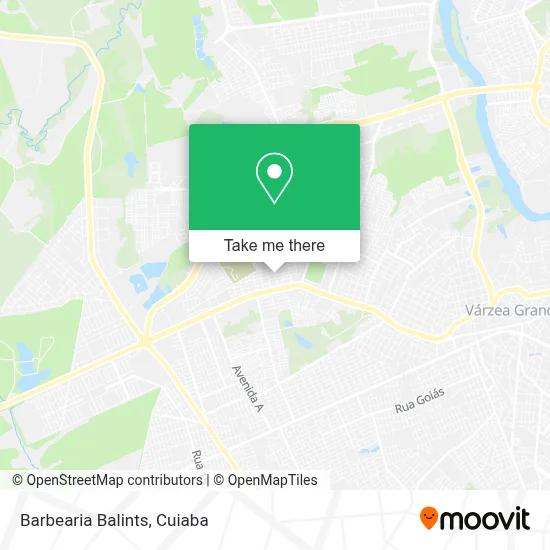 Barbearia Balints map