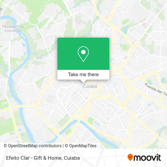 Efeito Clar - Gift & Home map