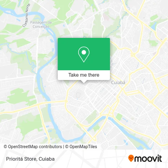 Prioritá Store map