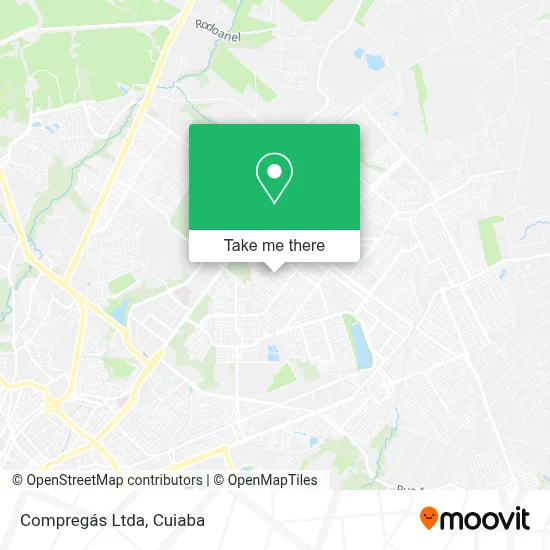 Compregás Ltda map