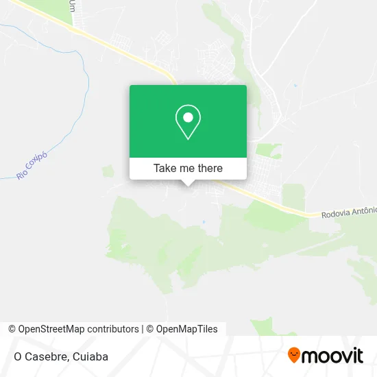 O Casebre map