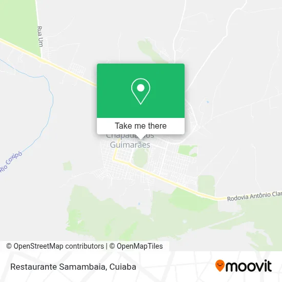 Restaurante Samambaia map