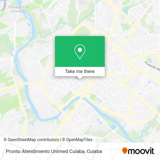 Pronto Atendimento Unimed Cuiaba map