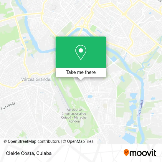 Cleide Costa map