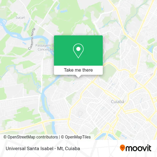 Universal Santa Isabel - Mt map