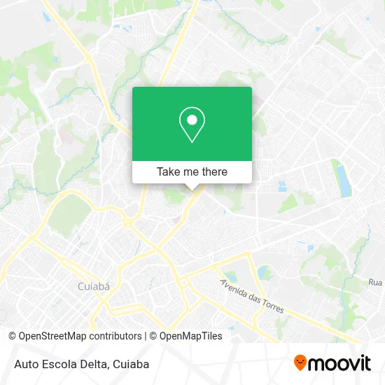Auto Escola Delta map