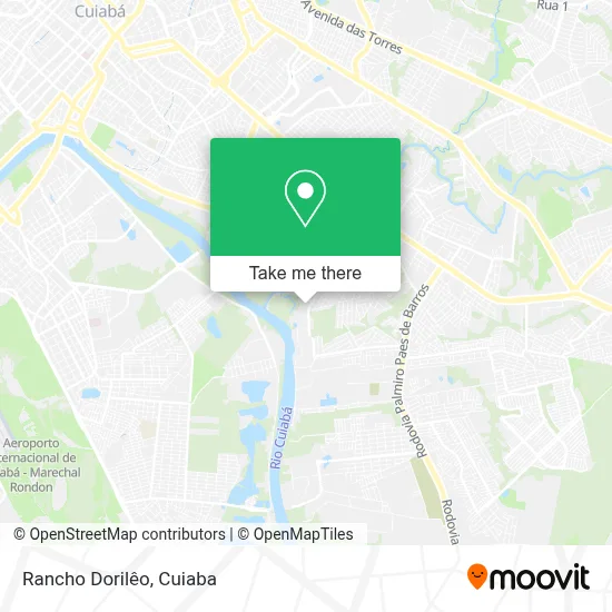 Rancho Dorilêo map
