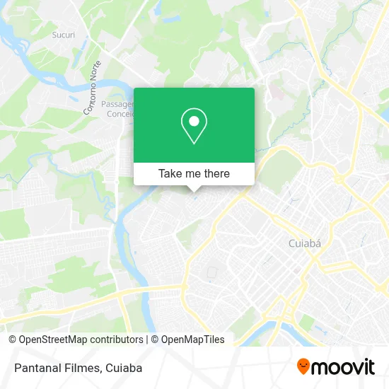 Pantanal Filmes map