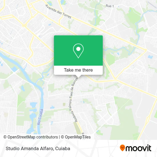Studio Amanda Alfaro map