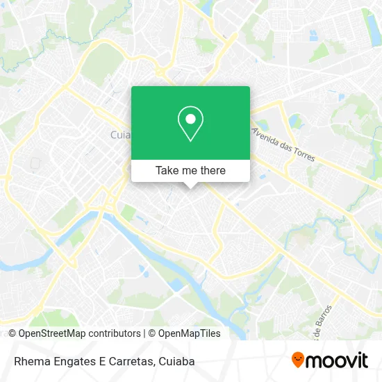 Rhema Engates E Carretas map