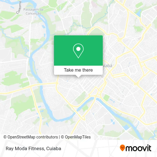 Ray Moda Fitness map