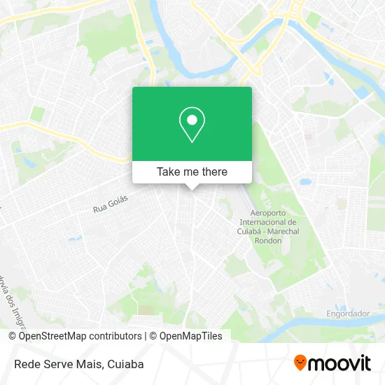 Rede Serve Mais map