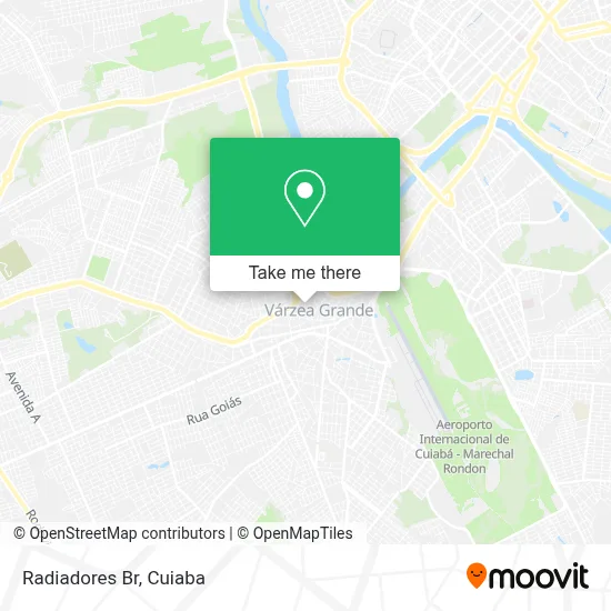 Radiadores Br map