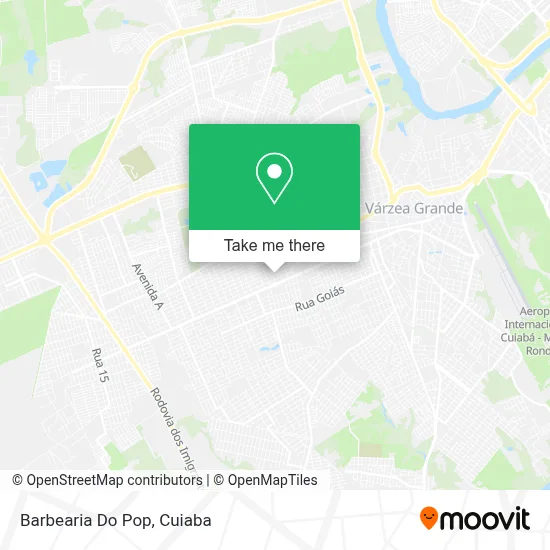 Barbearia Do Pop map