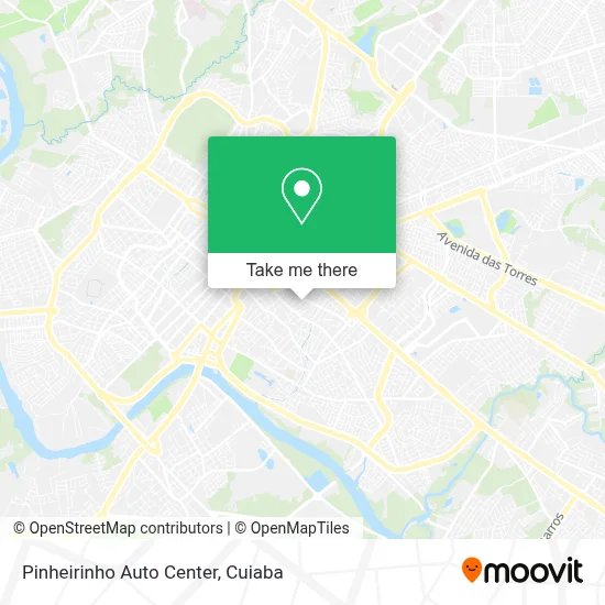 Pinheirinho Auto Center map