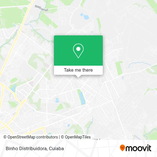 Binho Distribuidora map