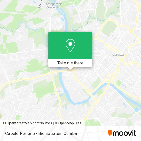 Cabelo Perfeito - Bio Extratus map