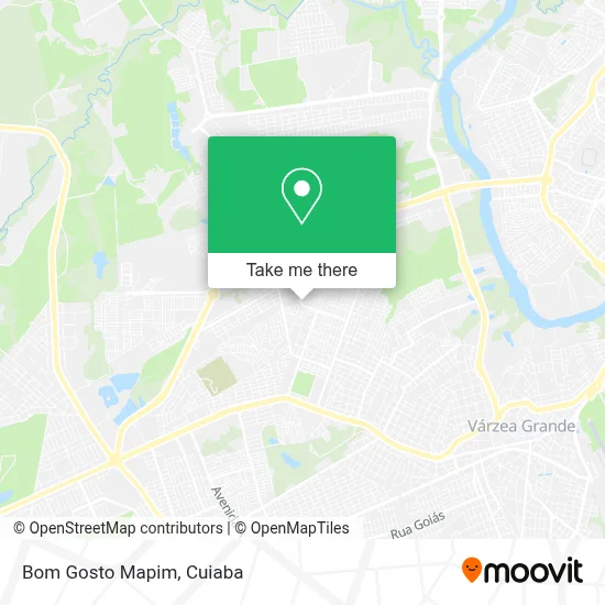 Bom Gosto Mapim map