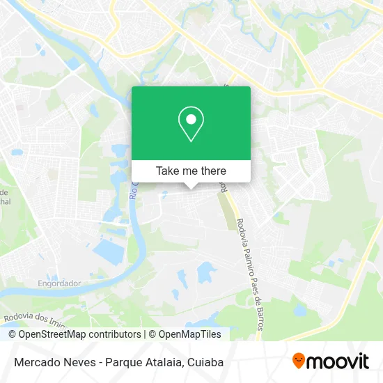 Mercado Neves - Parque Atalaia map