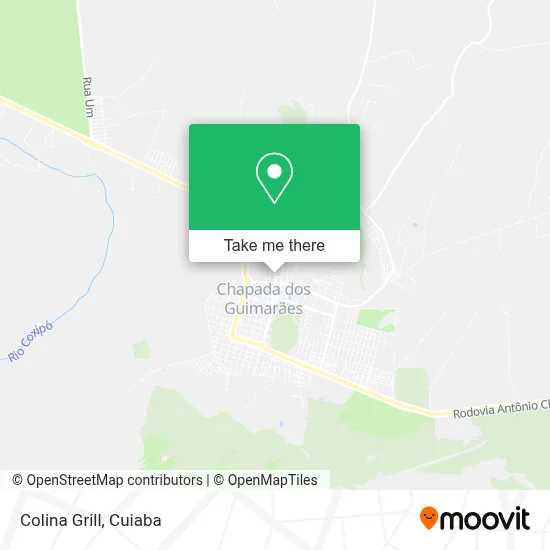 Colina Grill map