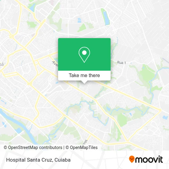 Hospital Santa Cruz map