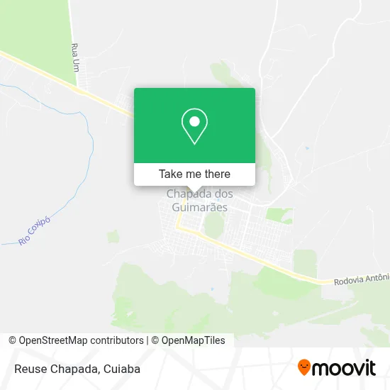 Reuse Chapada map