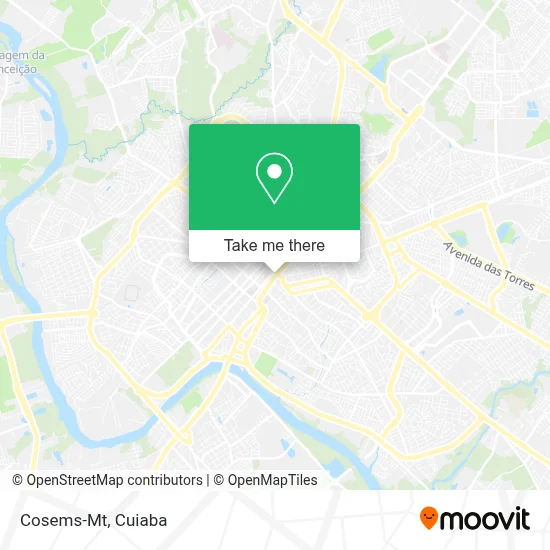 Cosems-Mt map