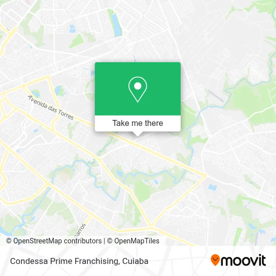Condessa Prime Franchising map