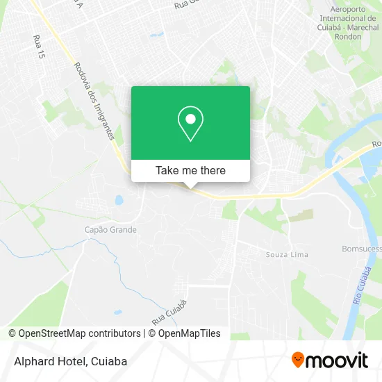 Alphard Hotel map