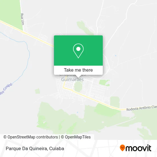 Parque Da Quineira map