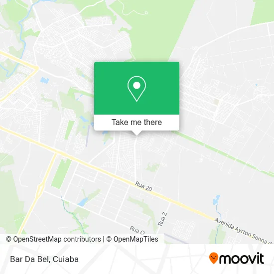 Bar Da Bel map