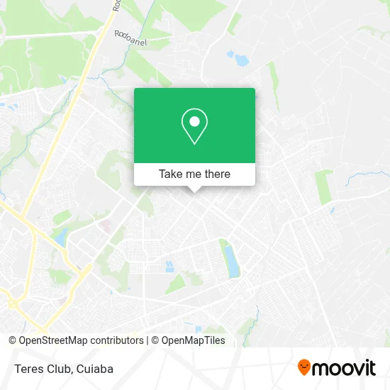 Teres Club map