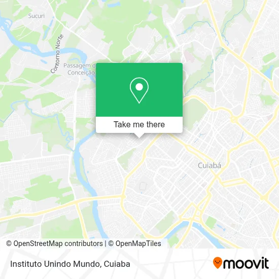 Instituto Unindo Mundo map