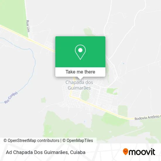 Ad Chapada Dos Guimarães map