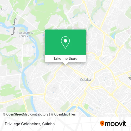 Privilege Goiabeiras map