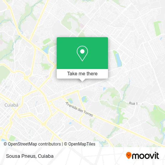 Sousa Pneus map