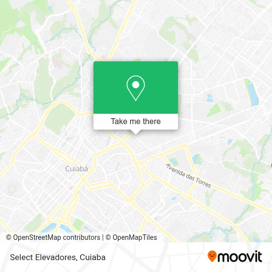 Select Elevadores map