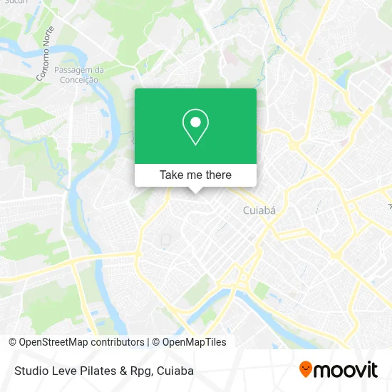 Studio Leve Pilates & Rpg map