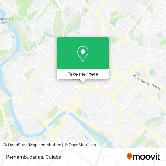 Pernambucanas map