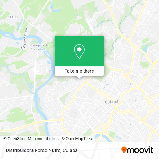 Distribuidora Force Nutre map