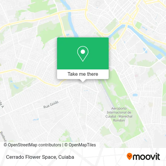 Cerrado Flower Space map