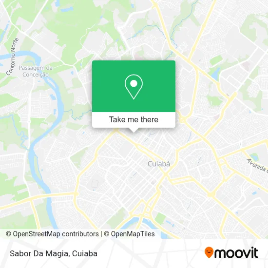 Sabor Da Magia map