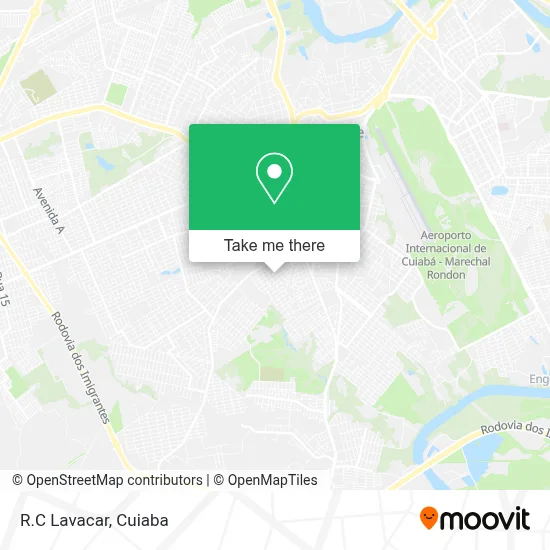 R.C Lavacar map