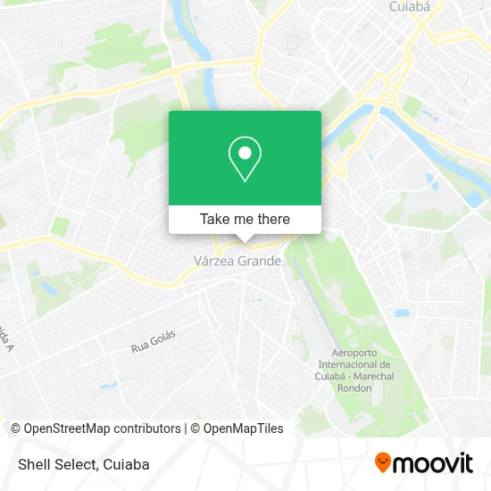 Shell Select map