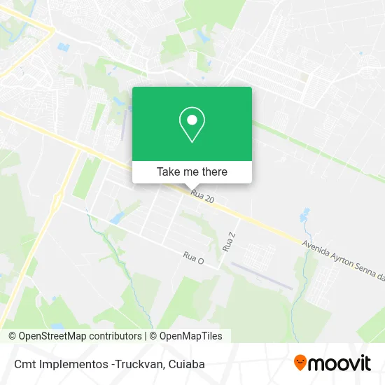 Cmt Implementos -Truckvan map