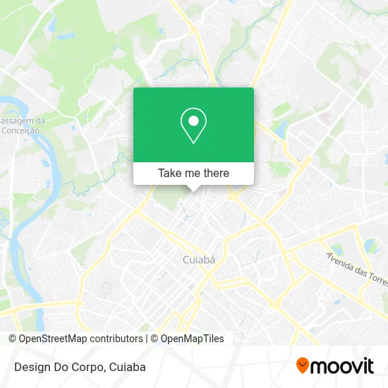 Design Do Corpo map